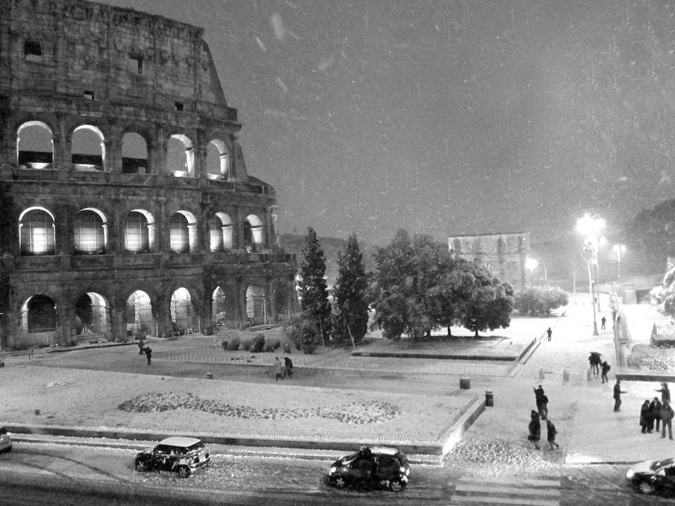 neve a Roma