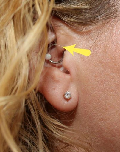 Daith piercing 4