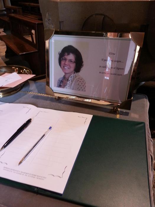 Funerale Elena Ceste