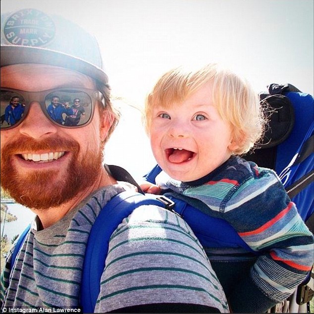 Alan Lawrence e il figlio Will 2