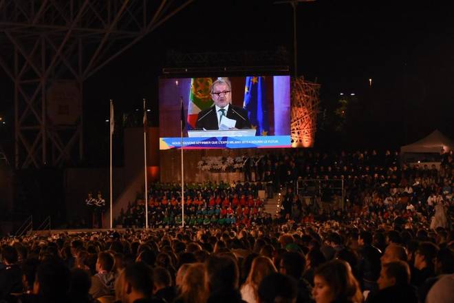 Cerimonia chiusura Expo - 1