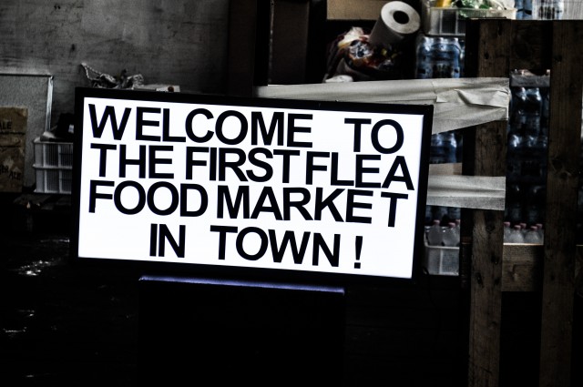 Welcome to the first flea food market in town