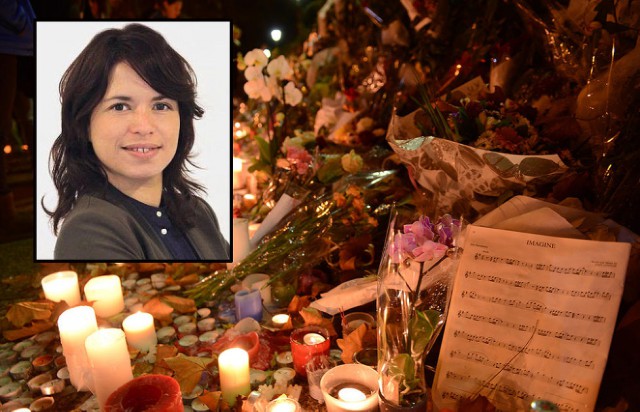 Elsa e' una delle donne e madri cadute a Parigi