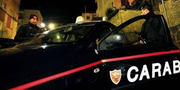 I carabinieri intervenuti
