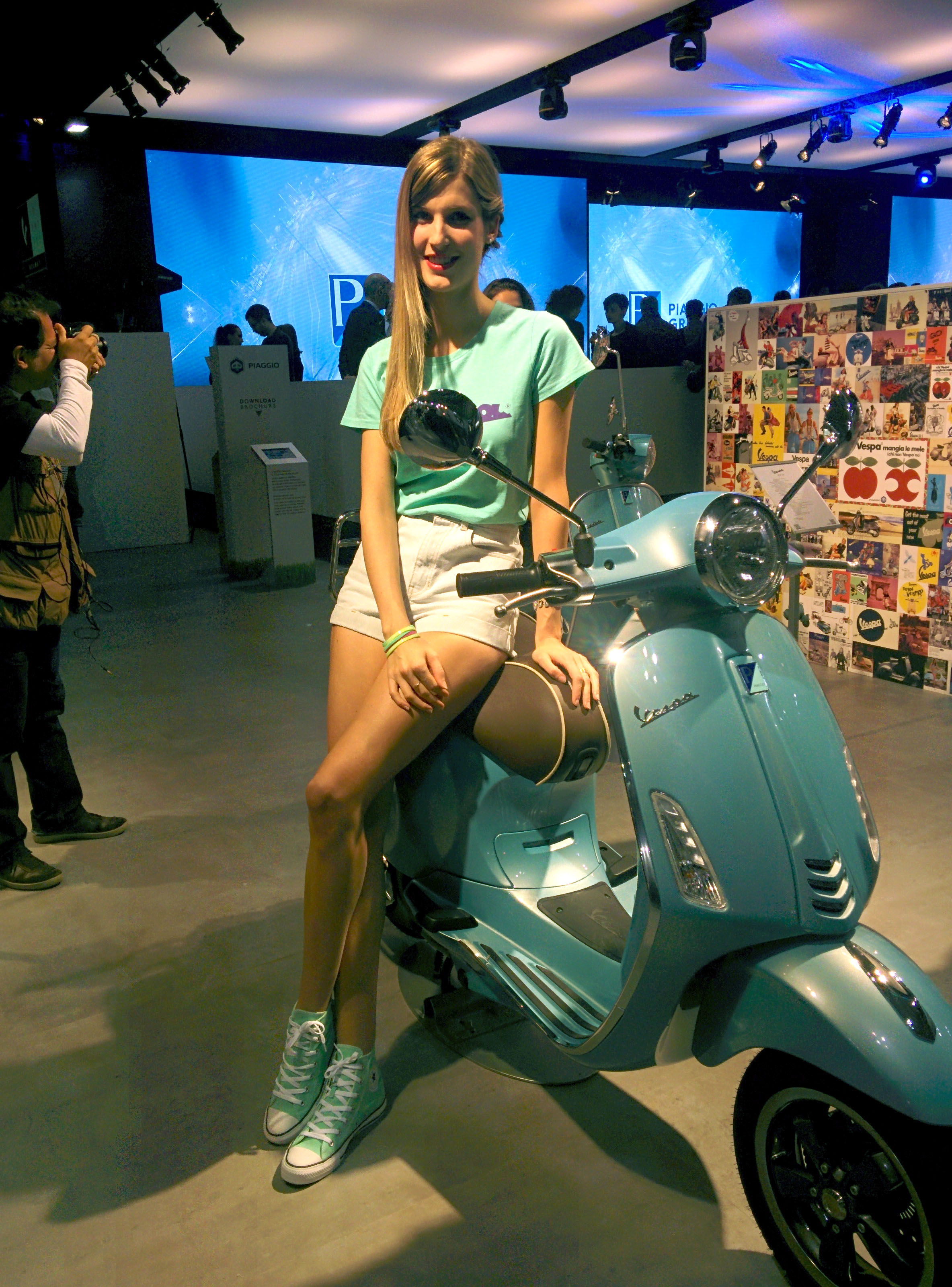 Le ragazze più sexy dell'Eicma 2015