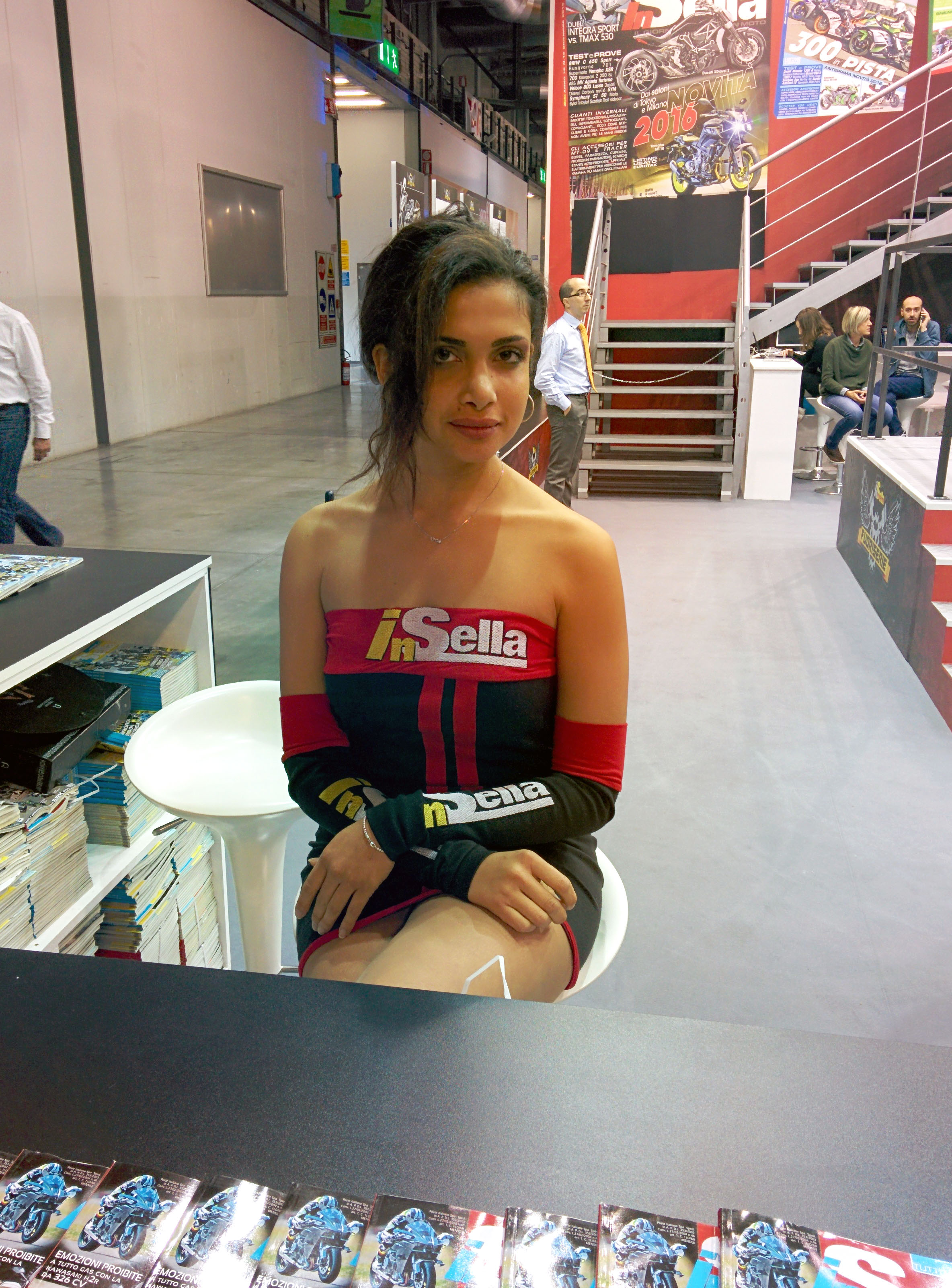 Le ragazze più sexy dell'Eicma 2015