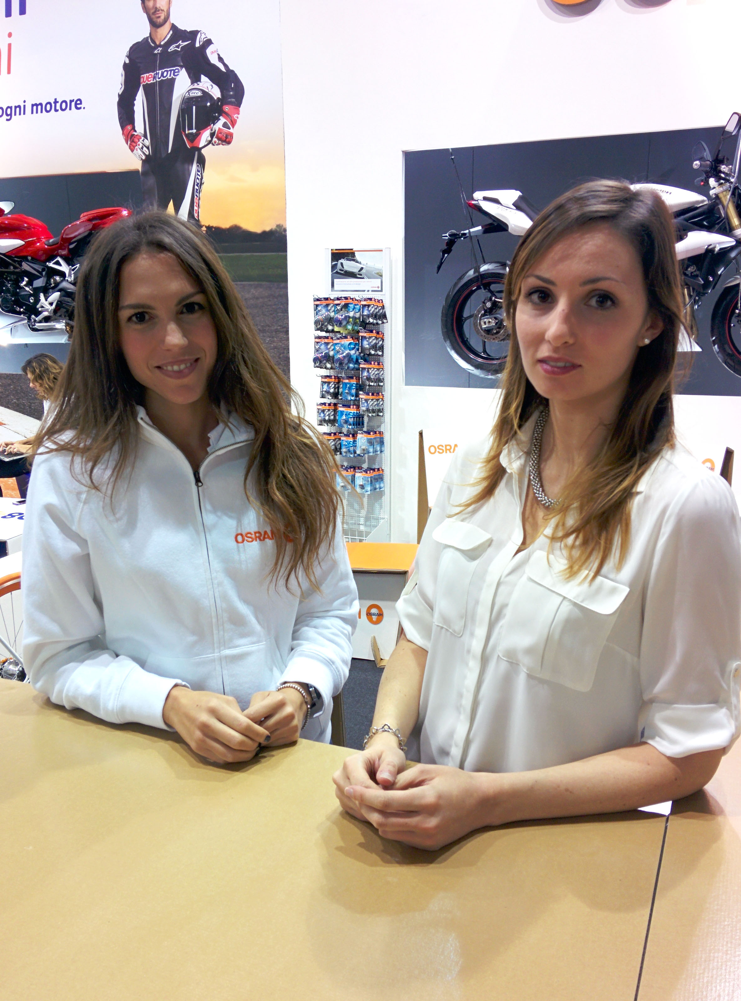 Le ragazze più sexy dell'Eicma 2015