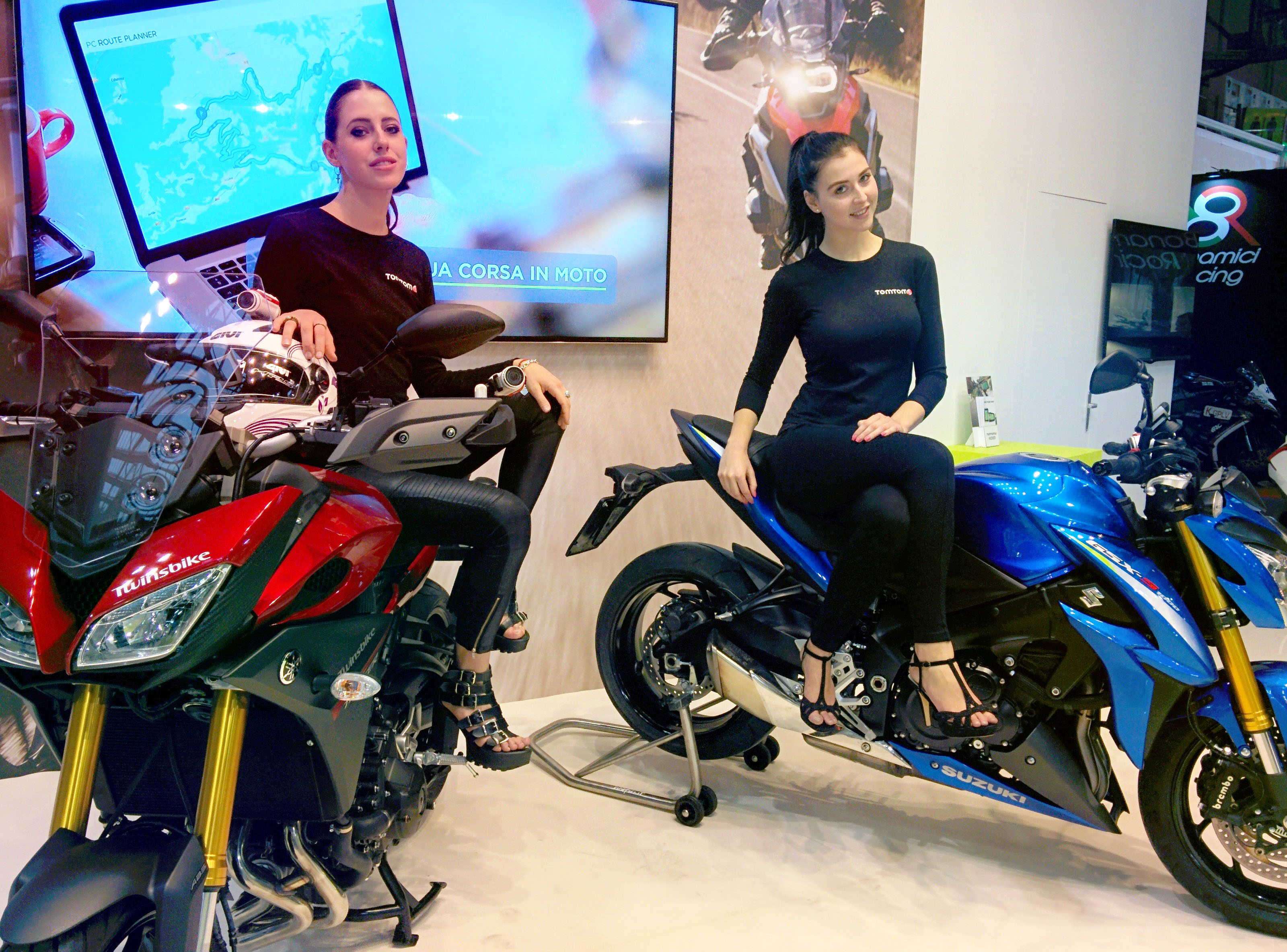 Le ragazze più sexy dell'Eicma 2015