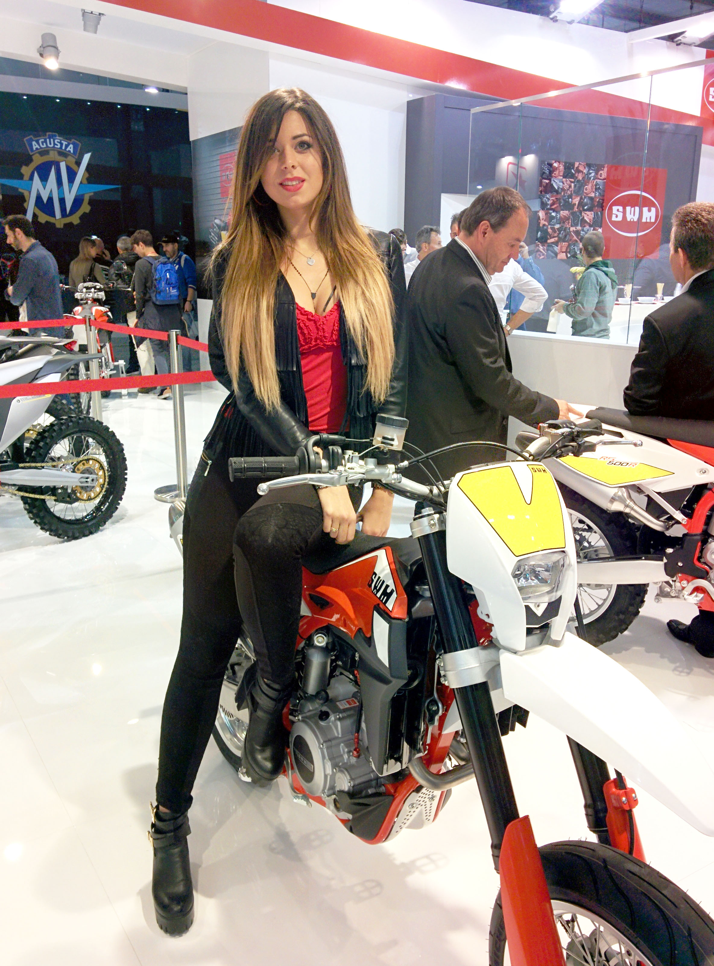Le ragazze più sexy dell'Eicma 2015