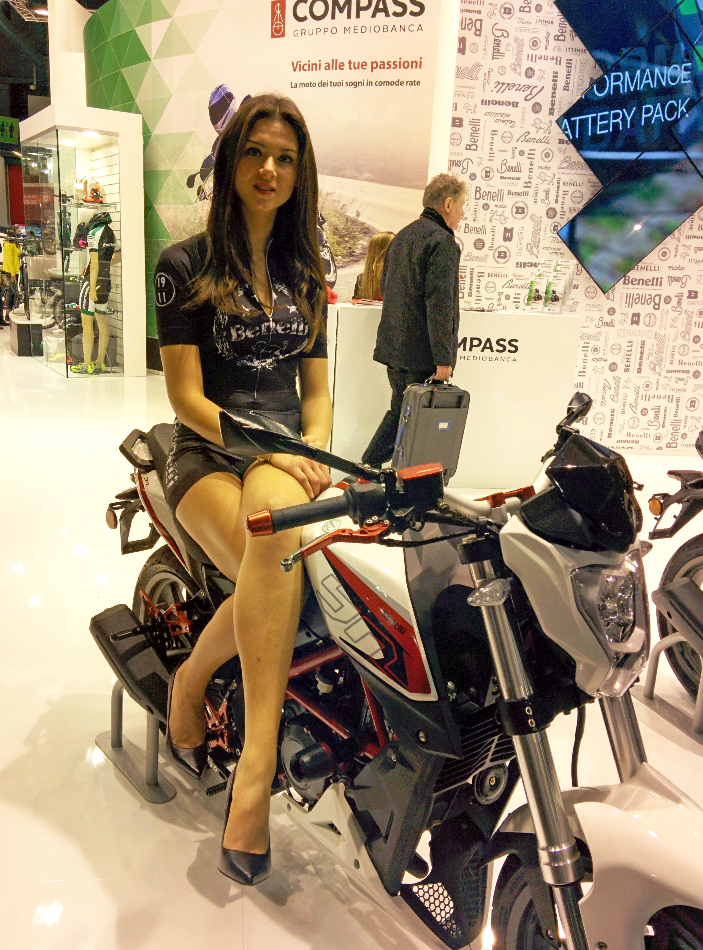 Le ragazze più sexy dell'Eicma 2015