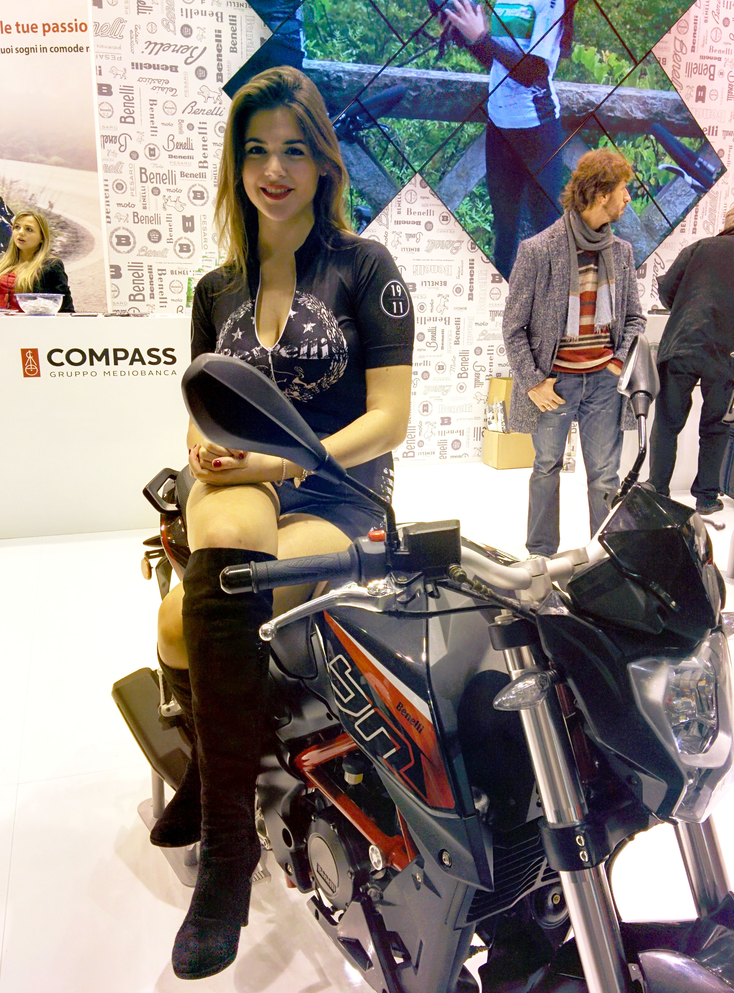 Le ragazze più sexy dell'Eicma 2015