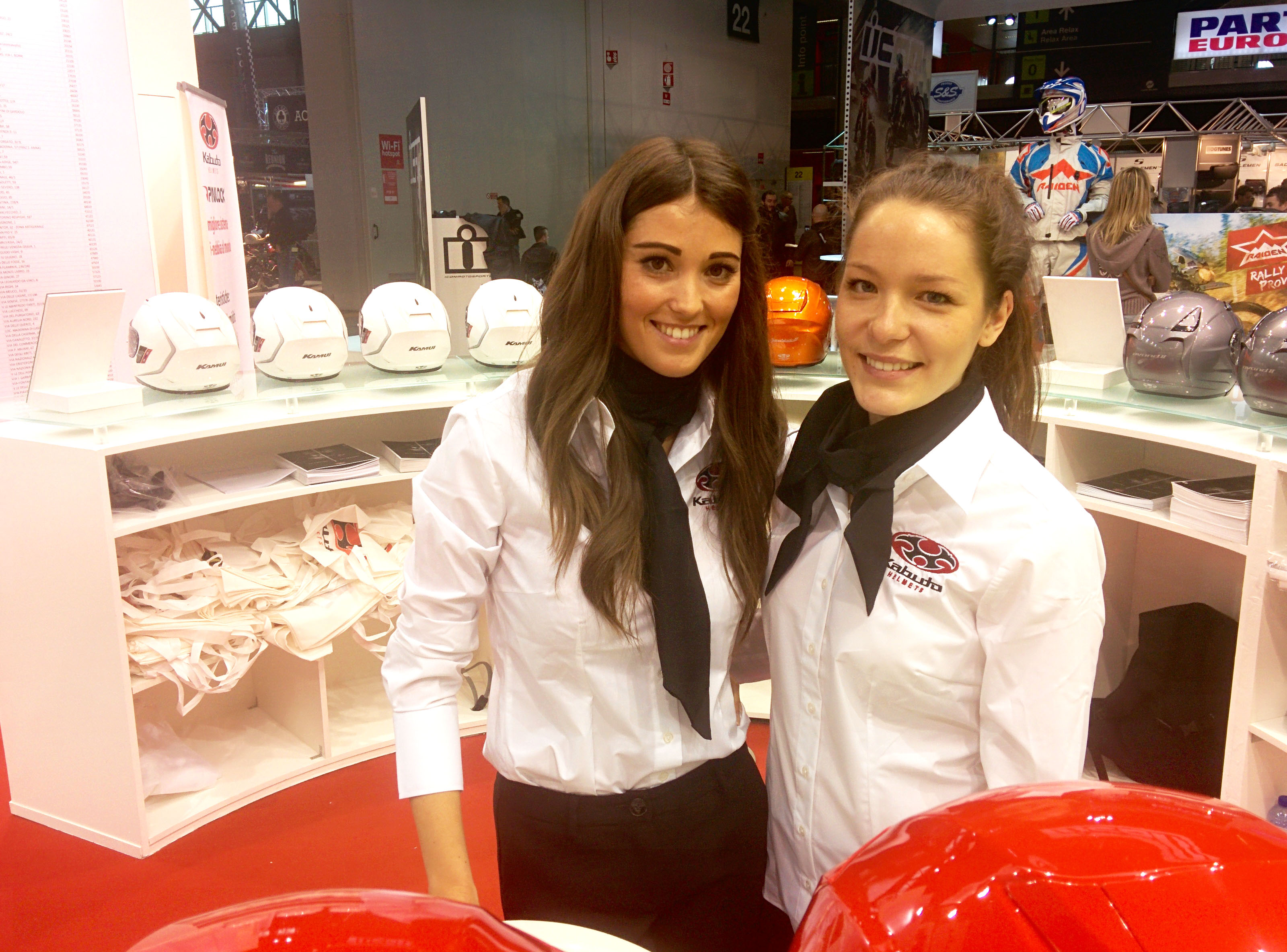 Le ragazze più sexy dell'Eicma 2015