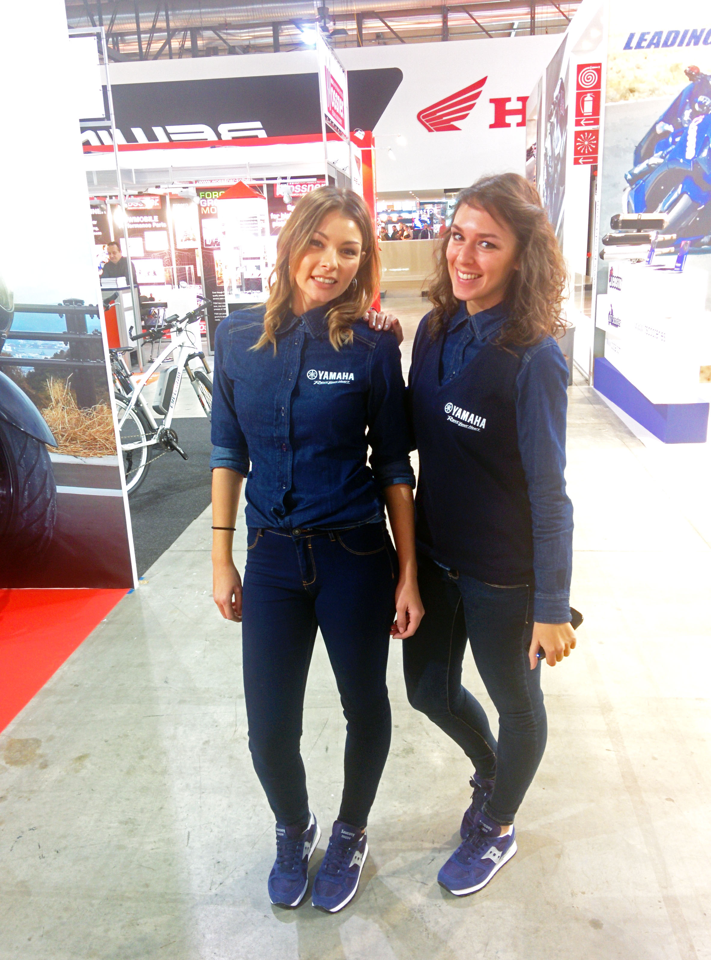 Le ragazze più sexy dell'Eicma 2015