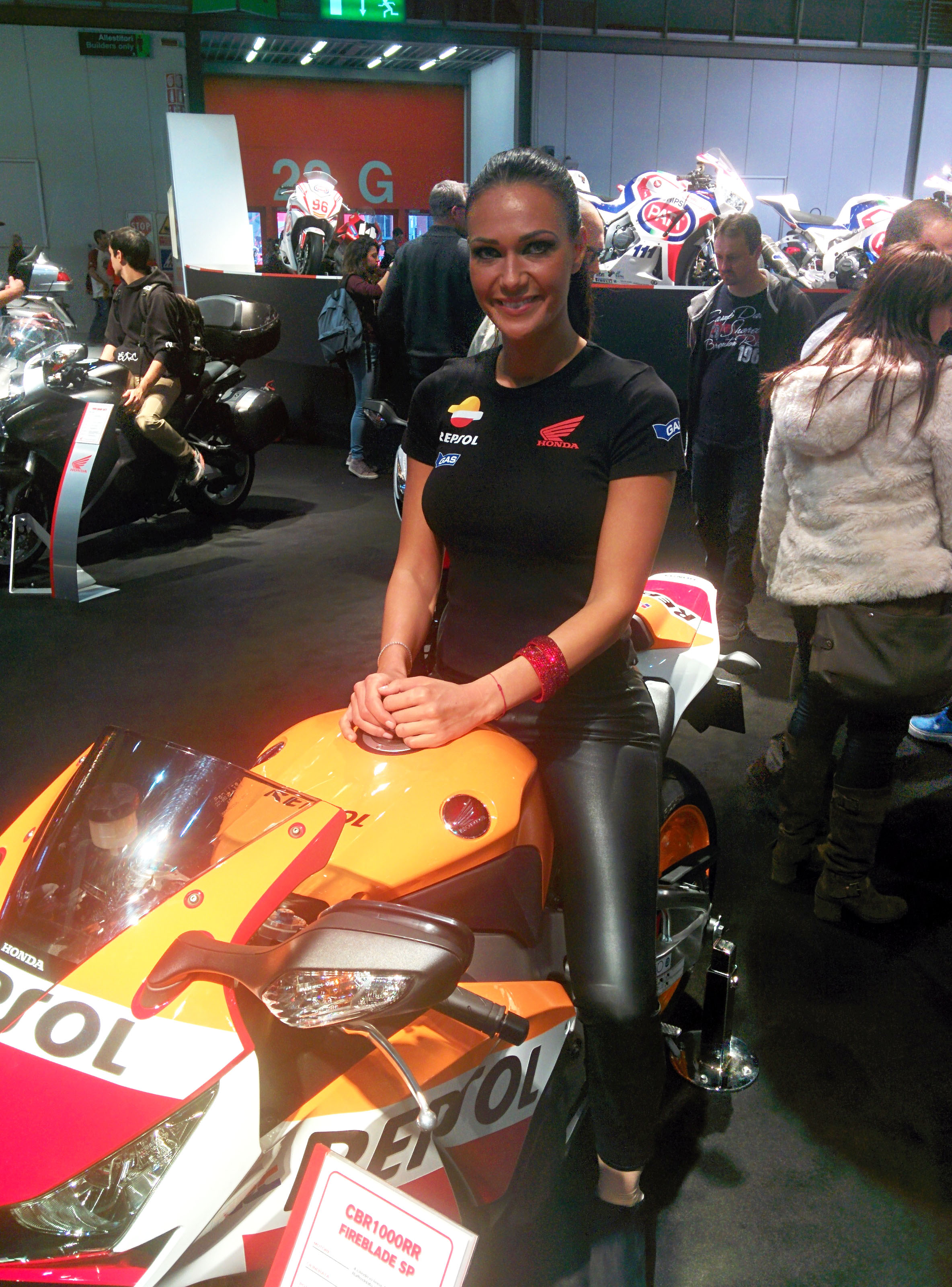 Le ragazze più sexy dell'Eicma 2015