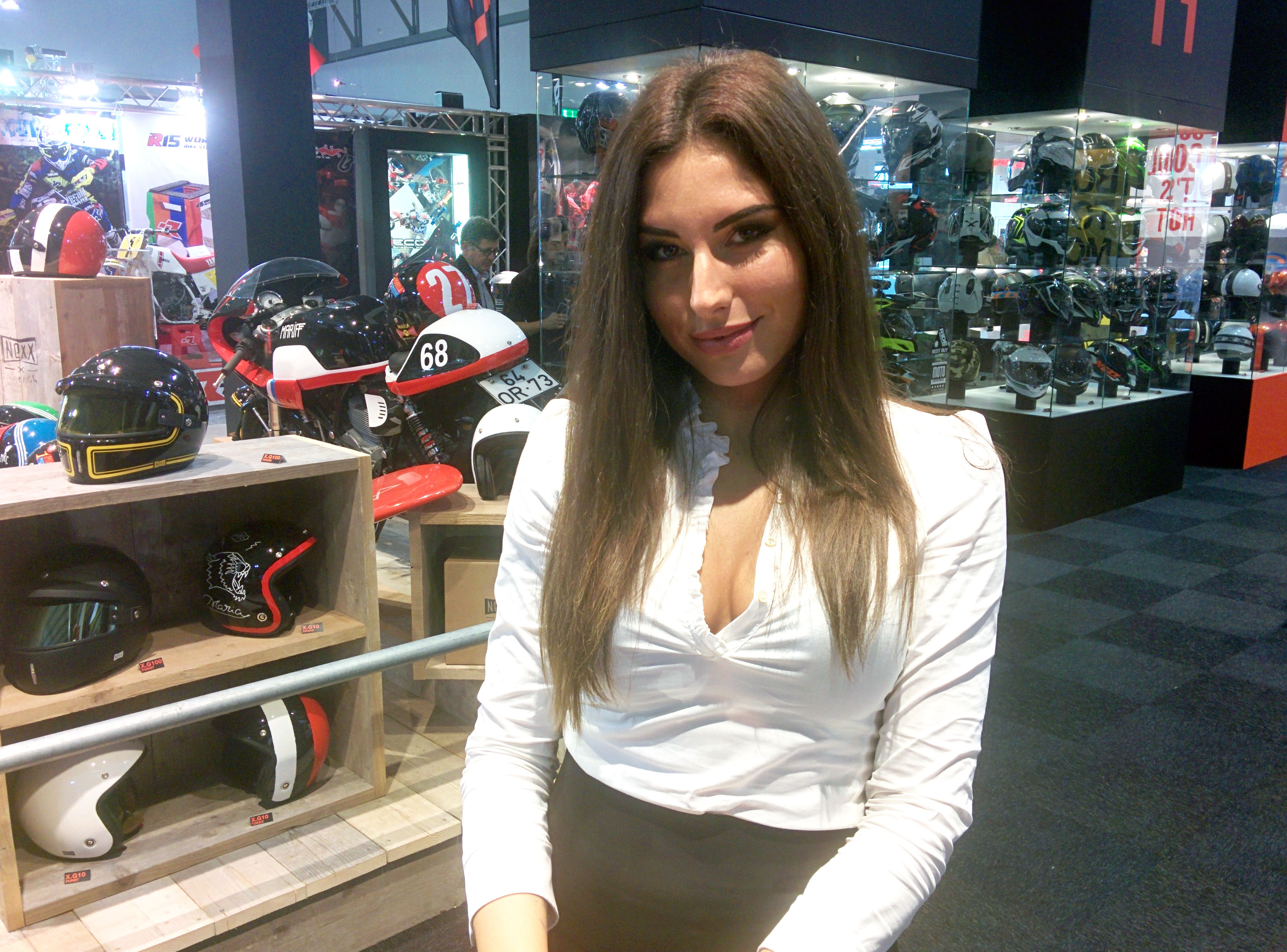 Le ragazze più sexy dell'Eicma 2015