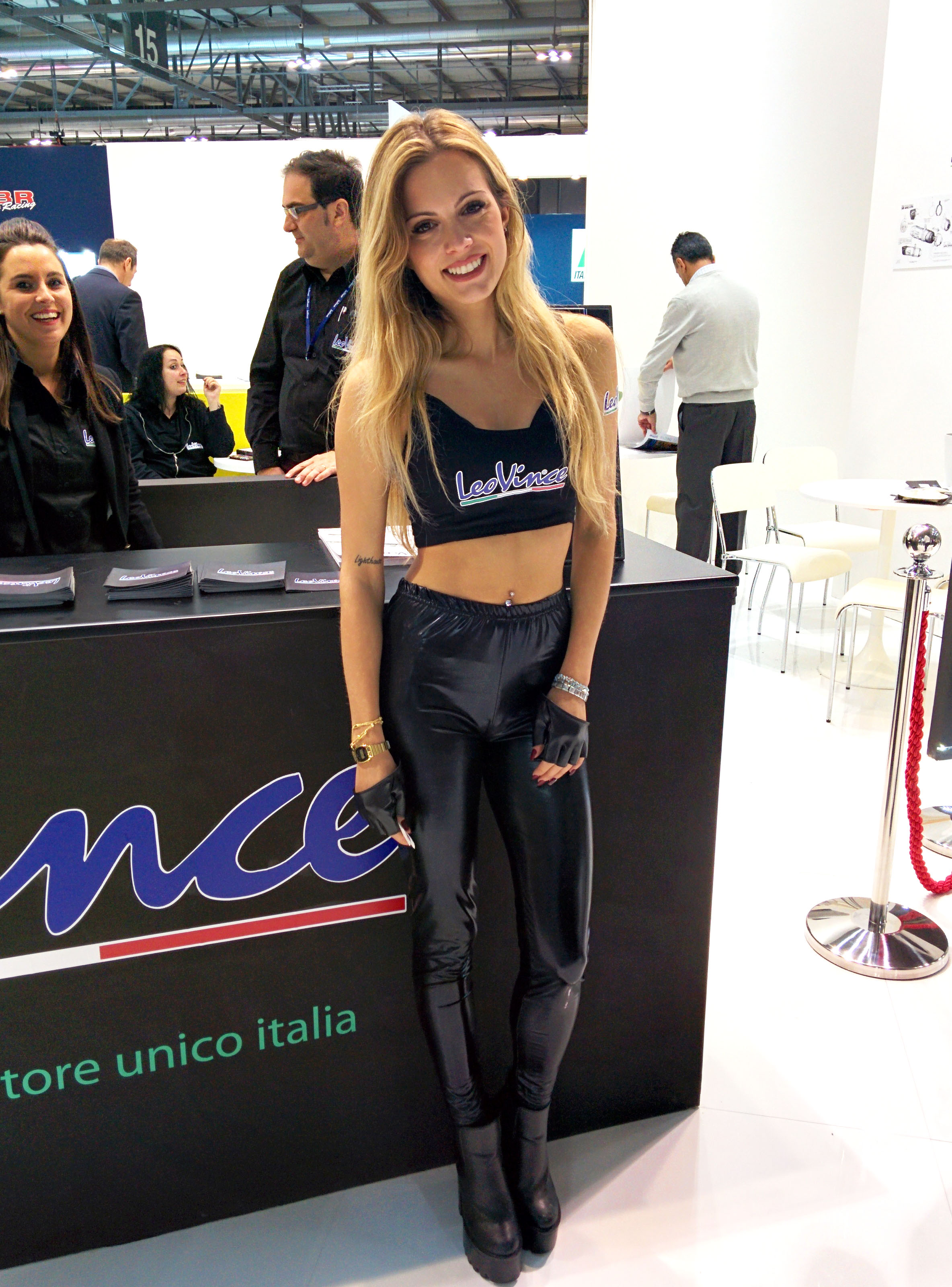 Le ragazze più sexy dell'Eicma 2015