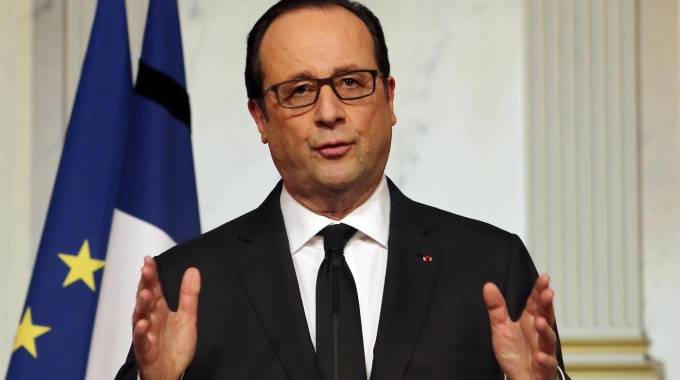 Il discorso del presidente Hollande alla nazione