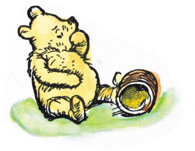 Il primo schizzo di Winnie the Pooh