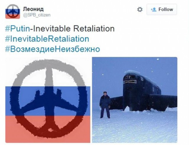 Il tweet con il simbolo ideato dall Italiano