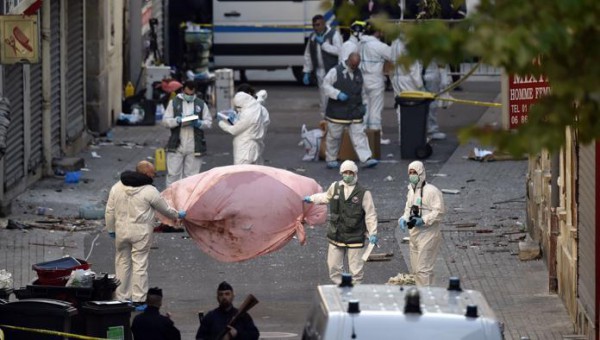 Kamikaze che si e' fatta esplodere in Europa