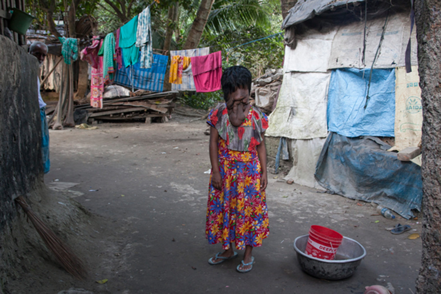 Khadija nel villaggio