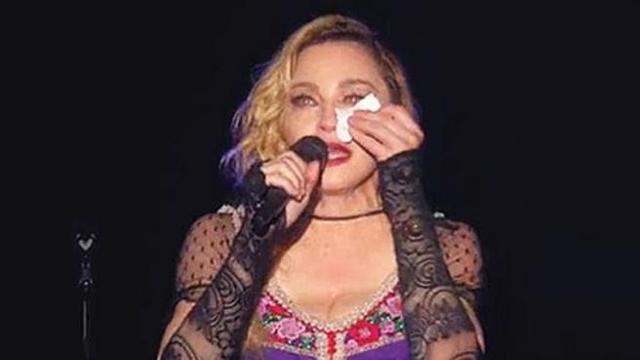 Le lacrime di Madonna a Stoccolma