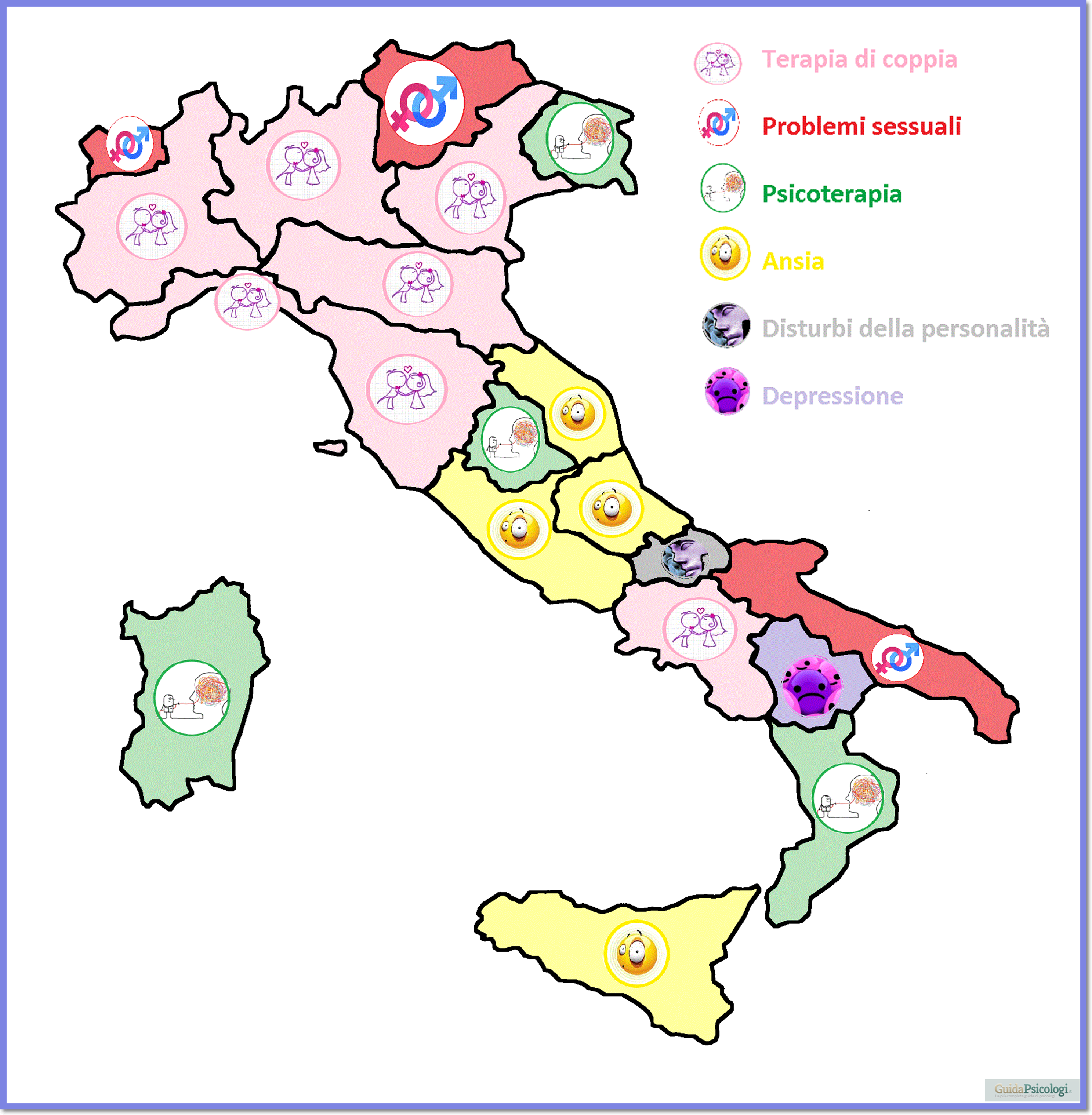 Richieste al portale Guidapsicologi.it ottobre 2014-settembre2015
