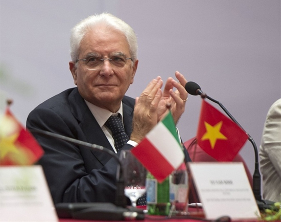 Mattarella in visita a Giacarta