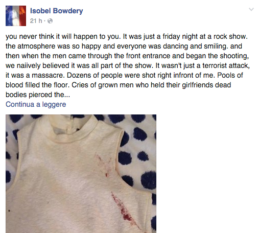 Post su Facebook - 2