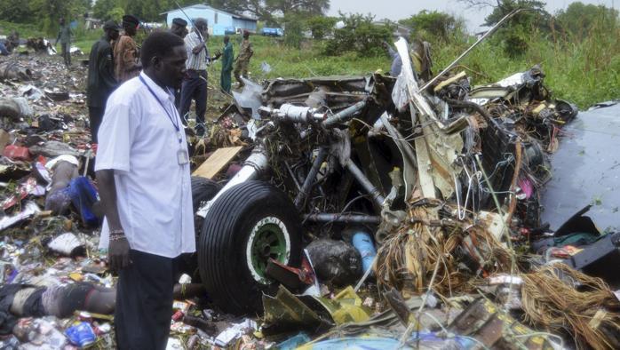 Schianto aereo in Sud Sudan 2