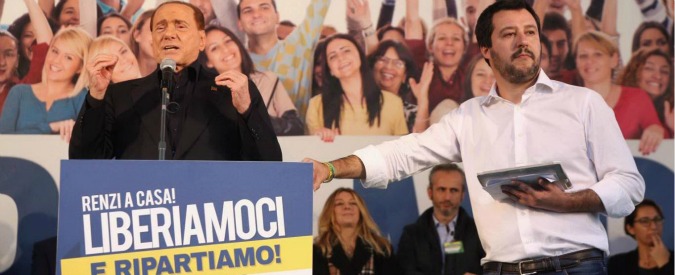 Silvio Berlusconi e Matteo Salvini