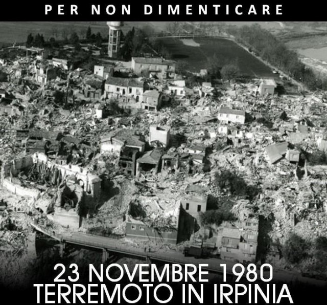 Ricordo del terremoto