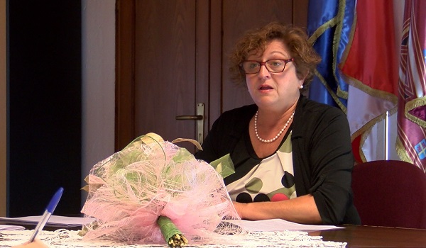 Il sindaco di Marano Vicentino, Piera Moro