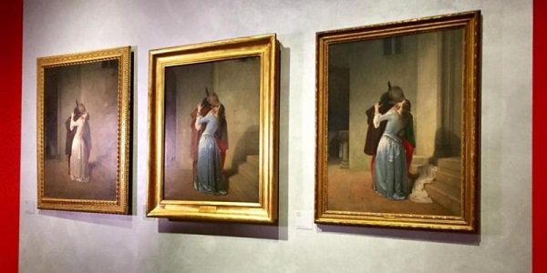 Il Bacio Di Hayez 3 Versioni Le tre versioni del "Bacio" di Hayez in mostra a Milano