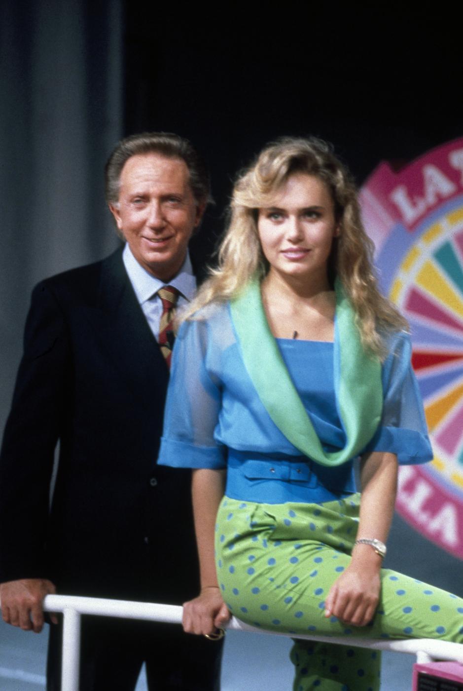 Mike Buongiorno e Ylenia Carrisi