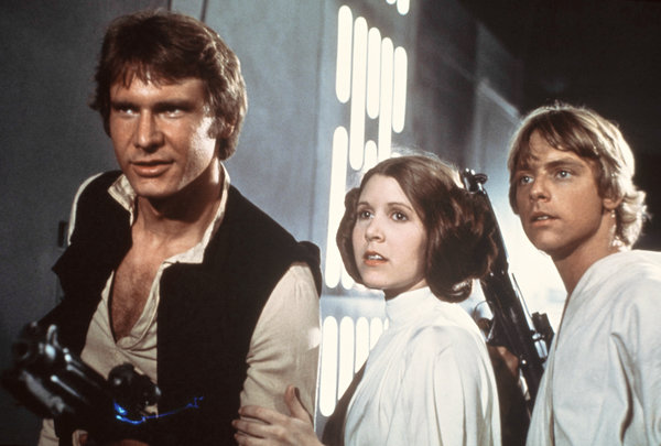 Han Solo, Leina e Luke