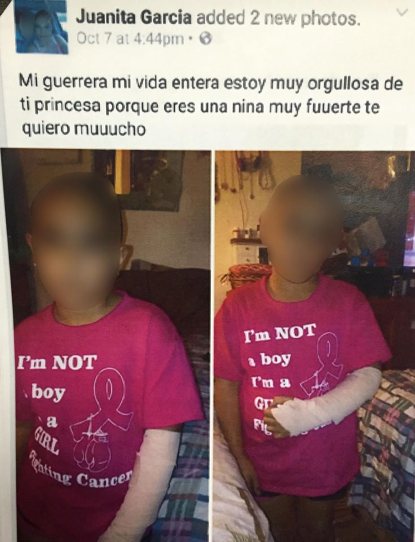 La bambina di Juanita Garcia Ortiz