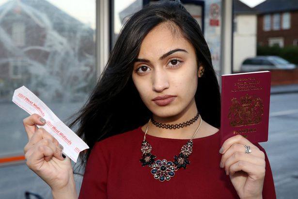 Ragazza cacciata e multata per essere troppo truccata