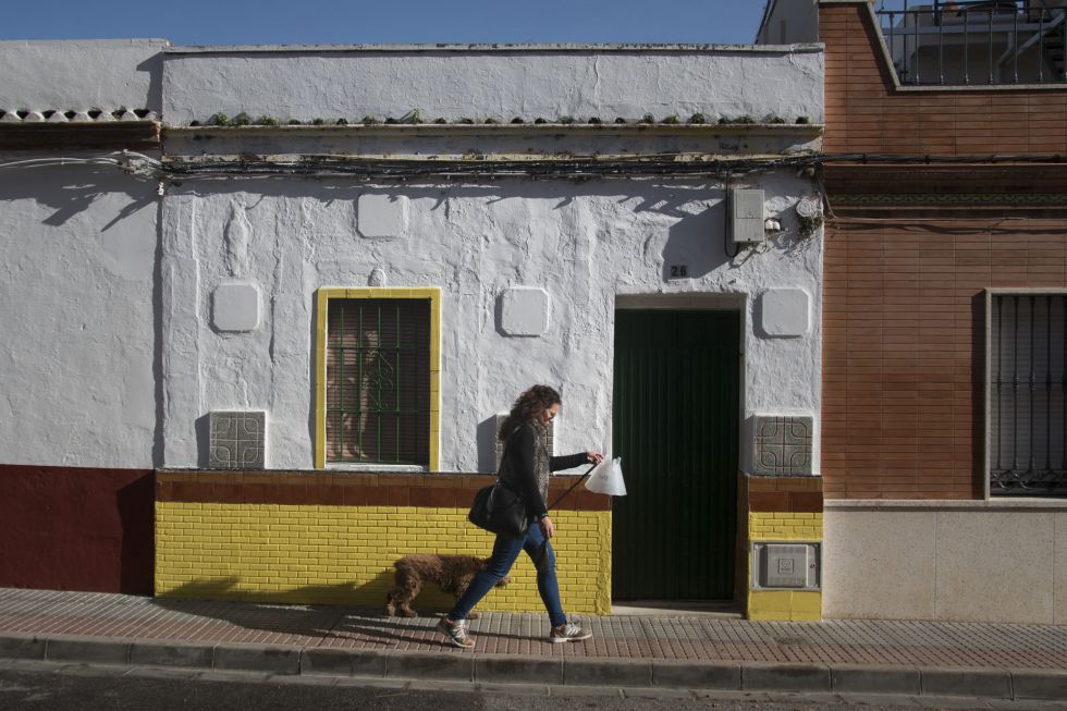 La casa in cui vivevano i 3