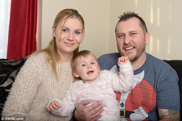 Bella con la famiglia