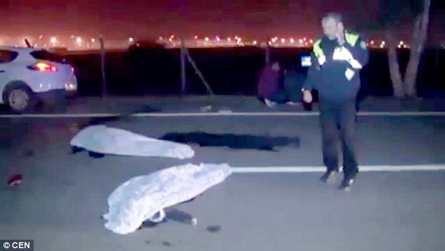 Corpi dei ragazzi morti