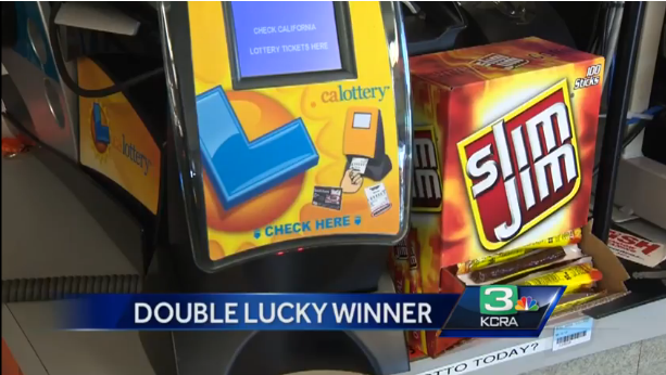 Macchina che controlla i biglietti vincenti