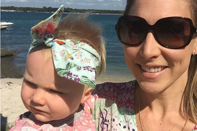 Shan Cooper e la figlia Grace