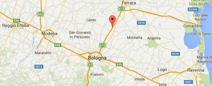 Luogo dell'incidente