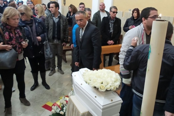 Funerali della neonata