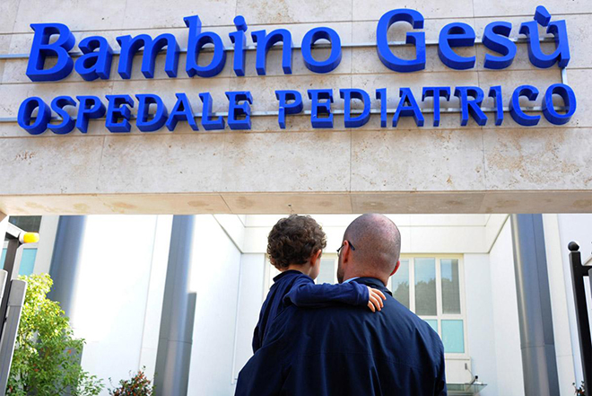 L'ospedale Bambino Gesù