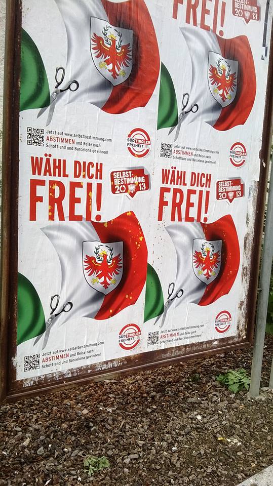 Sforbiciata al tricolore