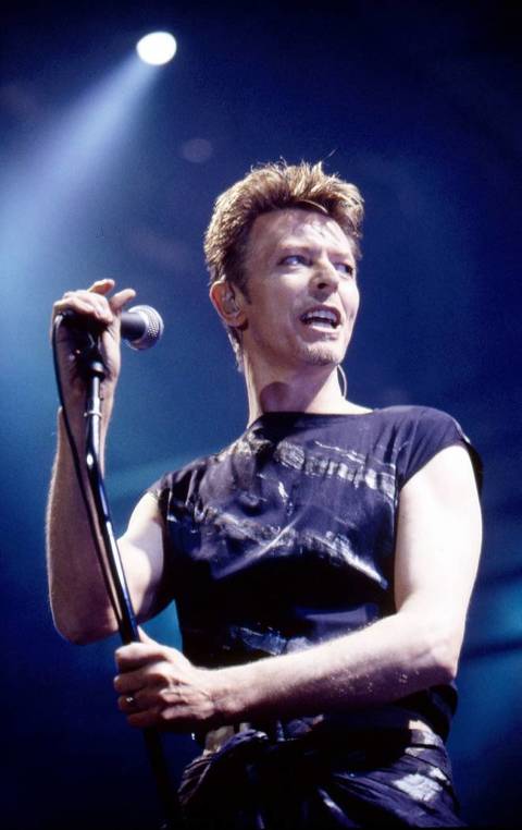 David Bowie in concerto