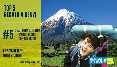 Top 5, quinta proposta: tenda