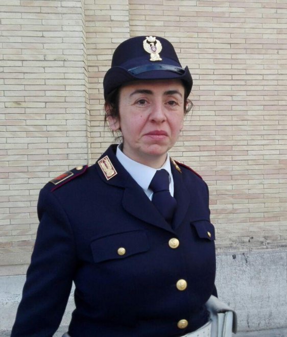 Maria, l'agente che aiutato la donna a partorire